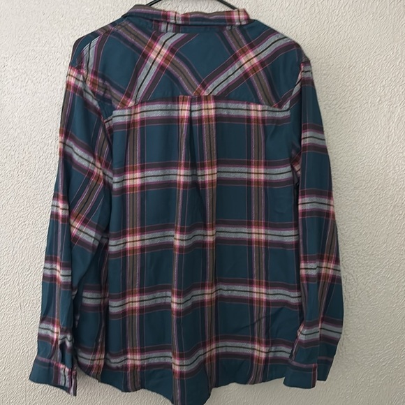Maurice’s Plaid Soft Flannel Button Up Top Women’s XXL - Picture 6 of 6